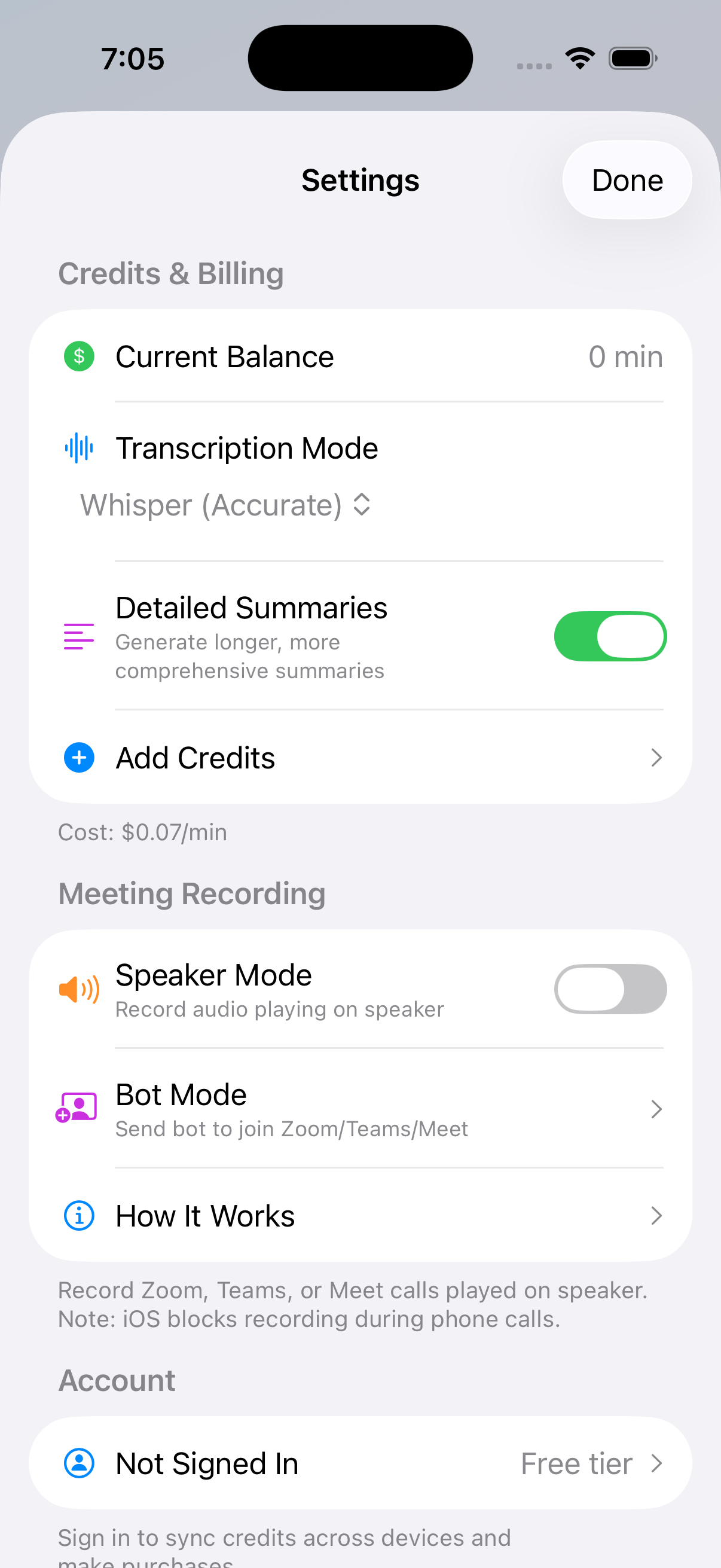 SAVI Settings - Customize your experience